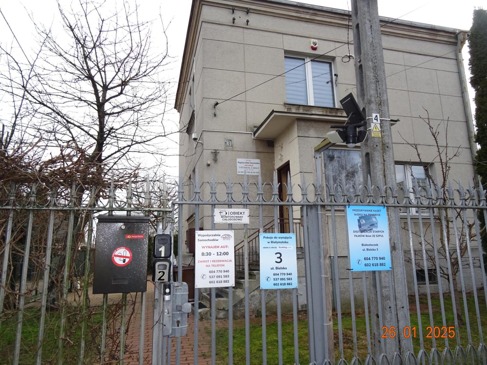 Pokoje Do Wynajecia W Centrum Bialegostoku Białystok Exterior foto